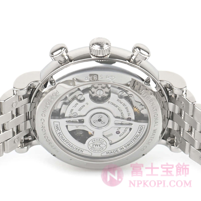 IWC自動巻き時計ポートフィノ・クロノグラフ 39 IW391503
