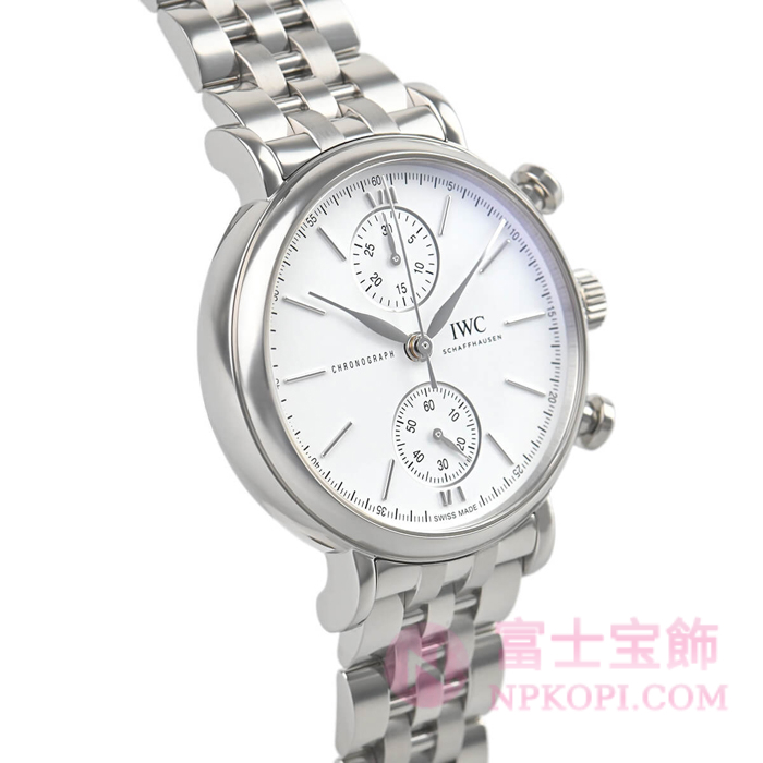 IWC自動巻き時計ポートフィノ・クロノグラフ 39 IW391503