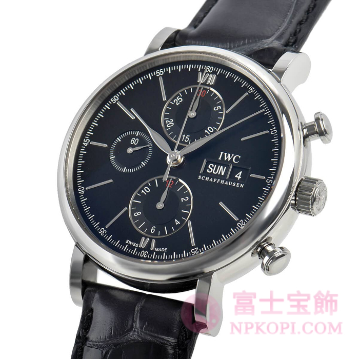 IWC自動巻き時計ポートフィノ・クロノグラフ IW391029