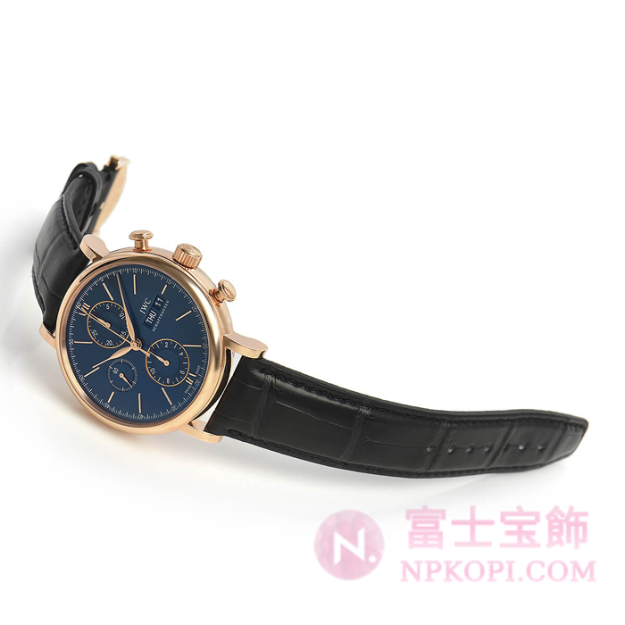 IWC自動巻き時計ポートフィノ・クロノグラフ IW391035