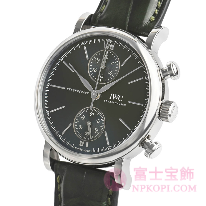 IWC自動巻き時計ポートフィノ・クロノグラフ 39 IW391405