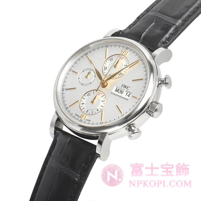 IWC自動巻き時計ポートフィノ・クロノグラフ IW391031