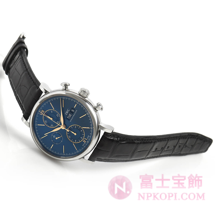 IWC自動巻き時計ポートフィノ・クロノグラフ IW391036