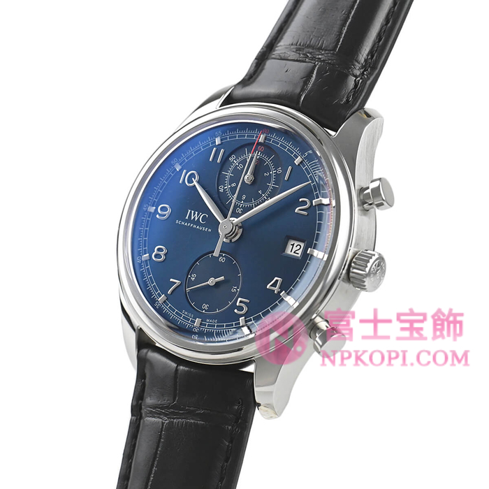 IWC自動巻き時計ポルトギーゼ・クロノグラフ・クラシック ローレウス・スポーツ・フォー・グッド 世界限定1000本 IW390406