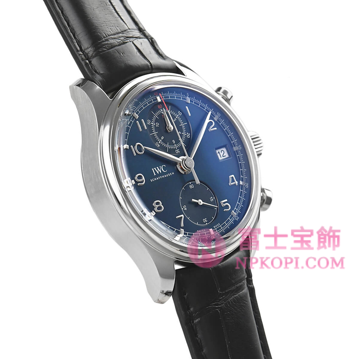 IWC自動巻き時計ポルトギーゼ・クロノグラフ・クラシック ローレウス・スポーツ・フォー・グッド 世界限定1000本 IW390406