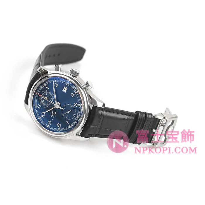 IWC自動巻き時計ポルトギーゼ・クロノグラフ・クラシック ローレウス・スポーツ・フォー・グッド 世界限定1000本 IW390406
