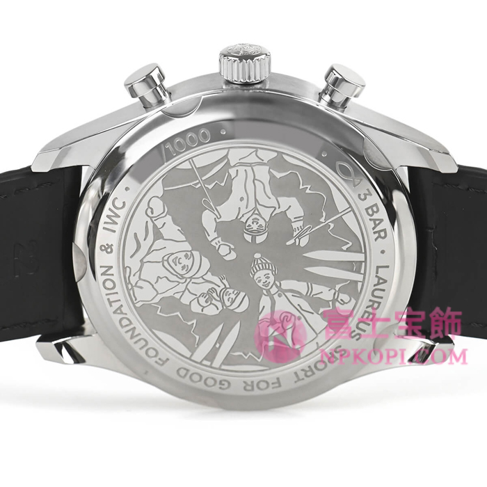 IWC自動巻き時計ポルトギーゼ・クロノグラフ・クラシック ローレウス・スポーツ・フォー・グッド 世界限定1000本 IW390406