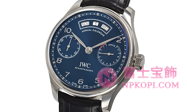IWC自動巻き時計ポルトギーゼ アニュアルカレンダー IW503502