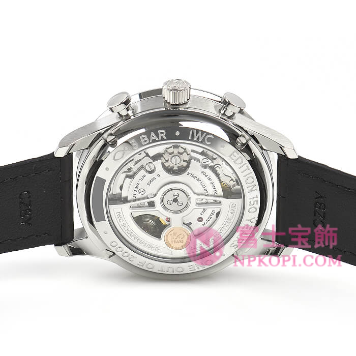 IWC自動巻き時計ポルトギーゼ・クロノグラフ 創立150周年記念 限定2000本 IW371601