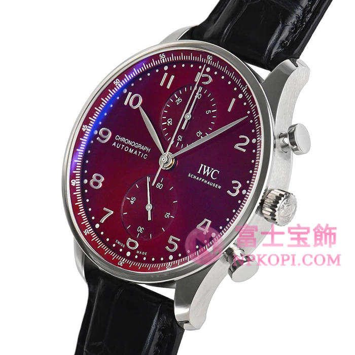 IWC自動巻き時計ポルトギーゼ・クロノグラフ IW371616