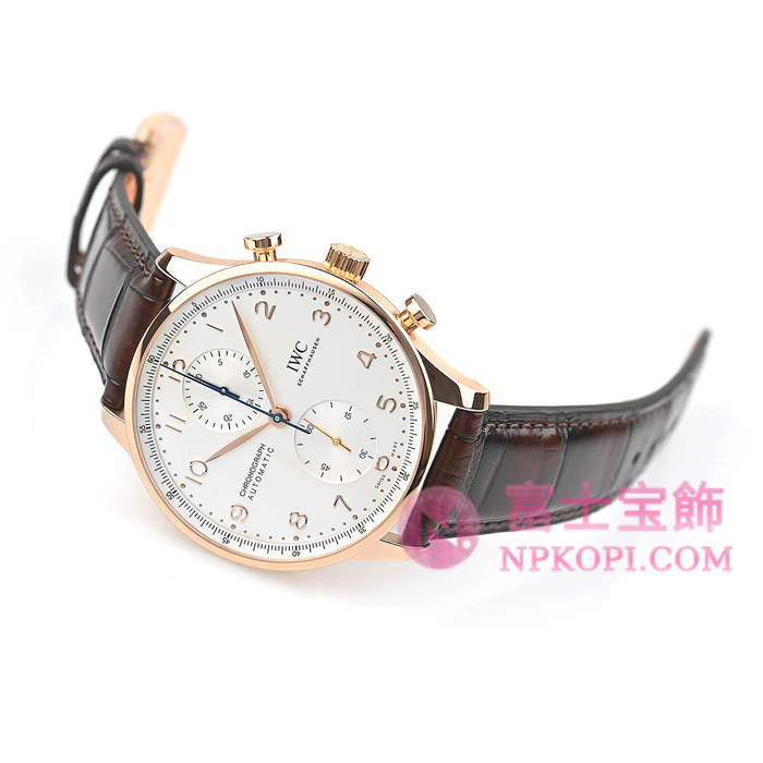 IWC自動巻き時計ポルトギーゼ・クロノグラフ IW371611