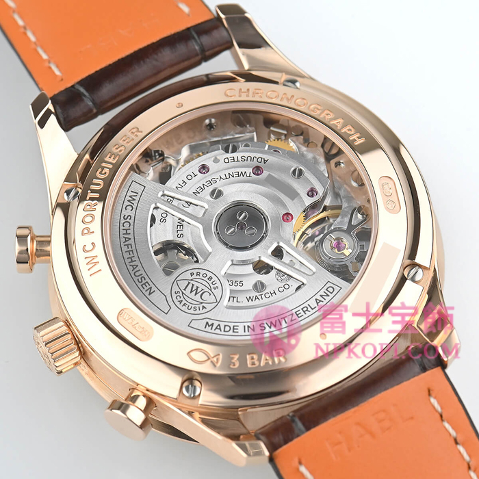 IWC自動巻き時計ポルトギーゼ・クロノグラフ IW371611