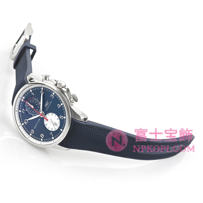 IWC自動巻き時計ポルトギーゼ・ヨットクラブ・クロノグラフ オールバー・ブラウン IW390704