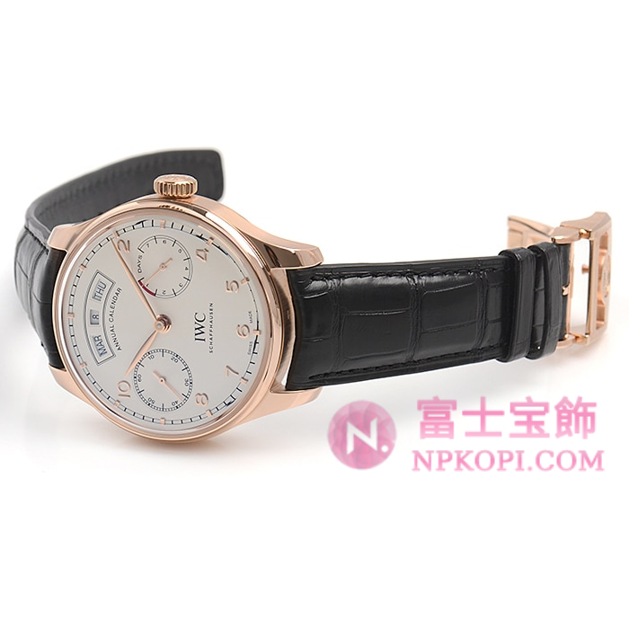 IWC自動巻き時計ポルトギーゼ アニュアルカレンダー IW503504