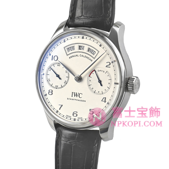 IWC自動巻き時計ポルトギーゼ アニュアルカレンダー IW503501