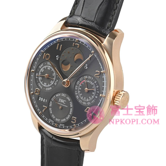 IWC自動巻き時計ポルトギーゼ パーペチュアルカレンダー IW503404