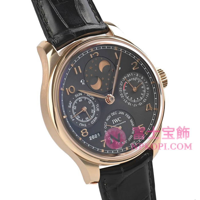 IWC自動巻き時計ポルトギーゼ パーペチュアルカレンダー IW503404
