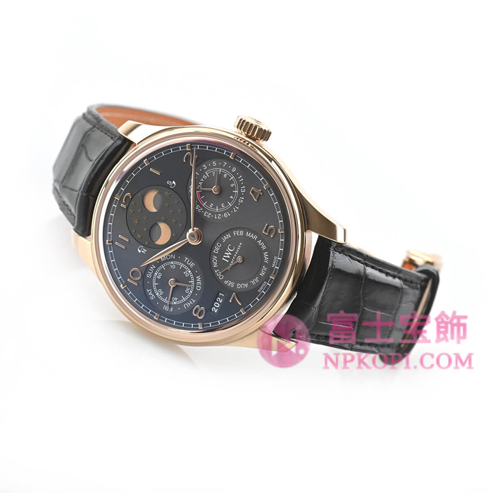IWC自動巻き時計ポルトギーゼ パーペチュアルカレンダー IW503404