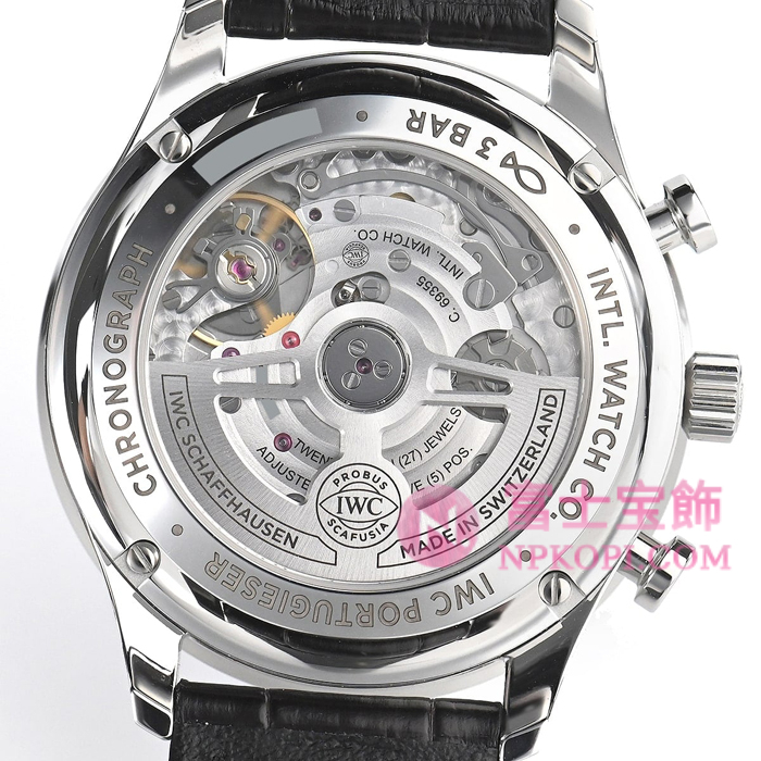 IWC自動巻き時計ポルトギーゼ・クロノグラフ IW371606