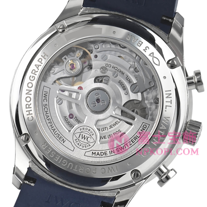 IWC自動巻き時計ポルトギーゼ・クロノグラフ IW371620