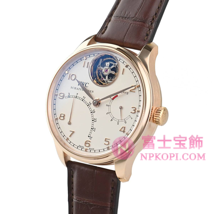 IWC自動巻き時計ポルトギーゼ トゥールビヨン ミステール レトログラード 限定生産500本 IW504402