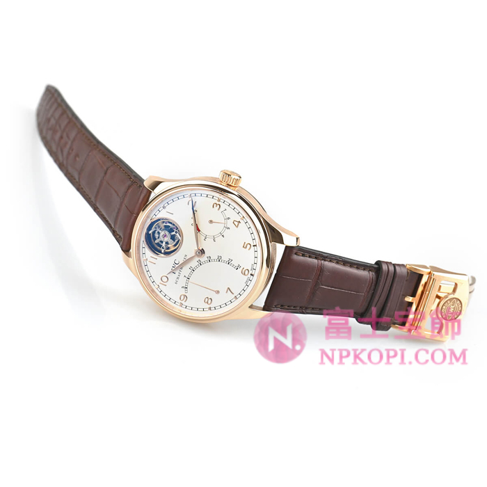 IWC自動巻き時計ポルトギーゼ トゥールビヨン ミステール レトログラード 限定生産500本 IW504402