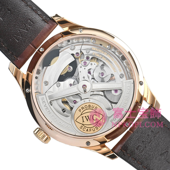 IWC自動巻き時計ポルトギーゼ トゥールビヨン ミステール レトログラード 限定生産500本 IW504402