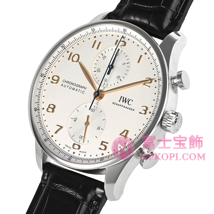IWC自動巻き時計ポルトギーゼ・クロノグラフ IW371604
