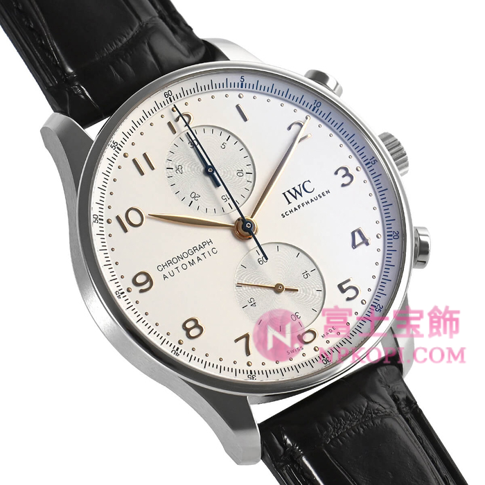 IWC自動巻き時計ポルトギーゼ・クロノグラフ IW371604