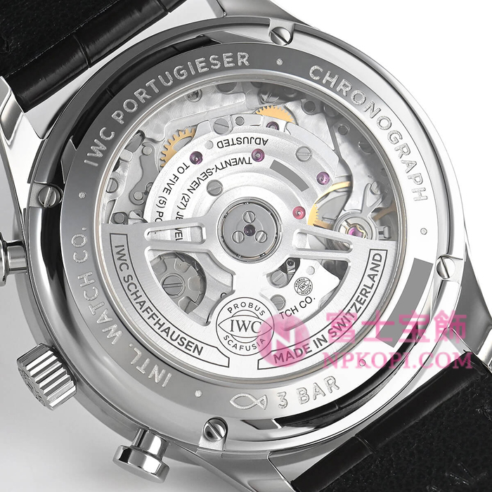 IWC自動巻き時計ポルトギーゼ・クロノグラフ IW371604
