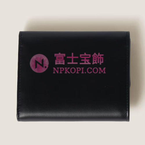 ミュウミュウスーパーコピーロゴ付 レザー財布5MH040_2CVX_F0002