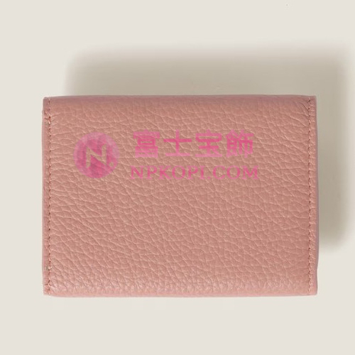 ミュウミュウスーパーコピーヴィッテロダイノレザー 財布5MH021_ADT7_F0615