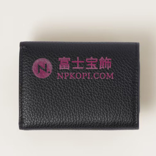 ミュウミュウスーパーコピーヴィッテロダイノレザー 財布5MH021_ADT7_F0002