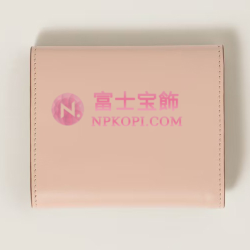 ミュウミュウスーパーコピーレザー 財布5MH040_2CSB_F0A2C