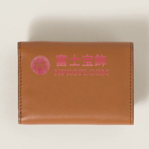 ミュウミュウスーパーコピーレザー 財布5MH021_2CSB_F0NQY