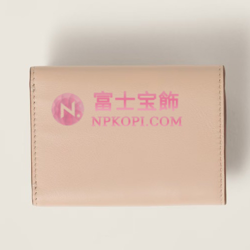 ミュウミュウスーパーコピーレザー 財布5MH021_2CSB_F0A2C