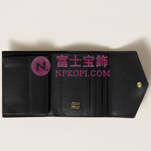 ミュウミュウスーパーコピーレザー 財布5MH040_ADT7_F0002