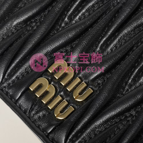 ミュウミュウスーパーコピーマテラッセレザー 折り財布5MV204_AFPP_F0002
