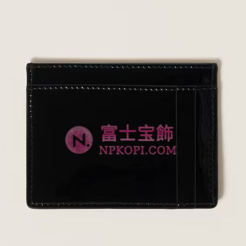 ミュウミュウスーパーコピーパテントレザー カードケース5MC076_A069_F0002