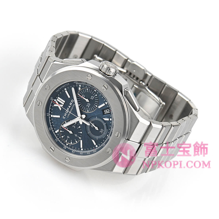 ショパール自動巻き時計アルパイン イーグル XL クロノ 44 298609-3001