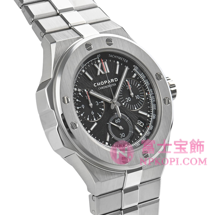 ショパール自動巻き時計アルパイン イーグル XL クロノ 44 298609-3002