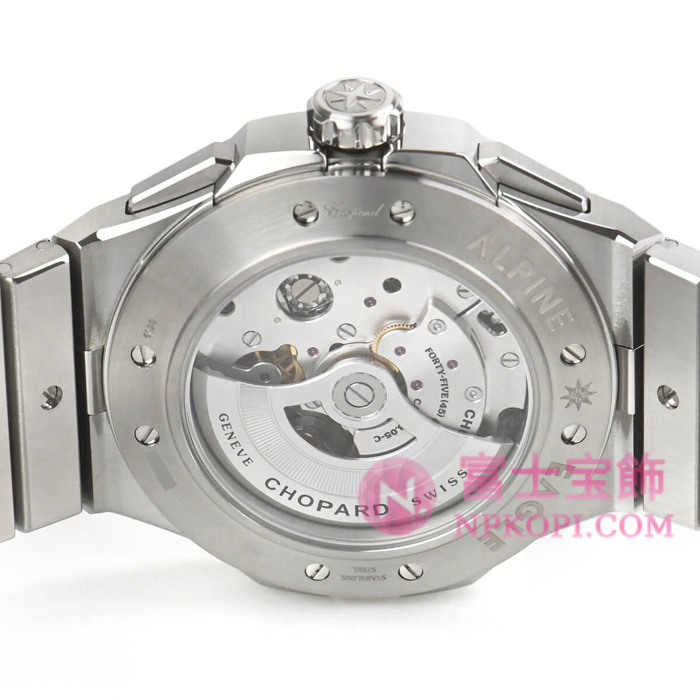 ショパール自動巻き時計アルパイン イーグル XL クロノ 44 298609-3002
