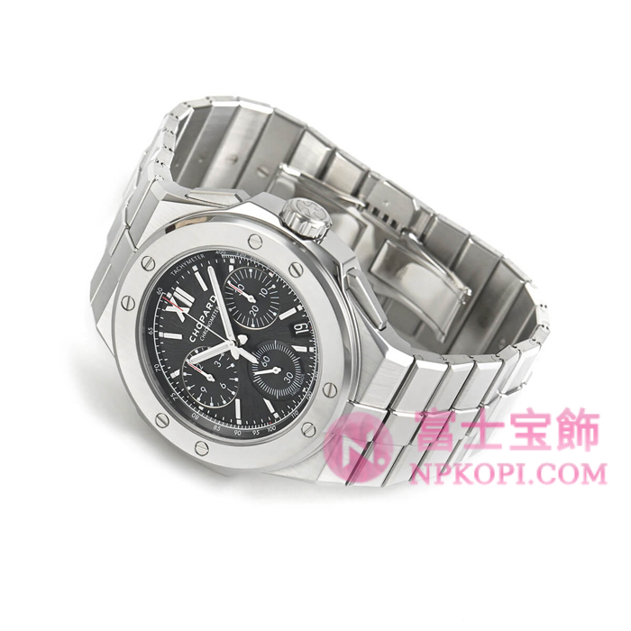 ショパール自動巻き時計アルパイン イーグル XL クロノ 44 298609-3002