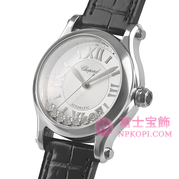 ショパール自動巻き時計ハッピースポーツ36mm オートマティック 278559-3001