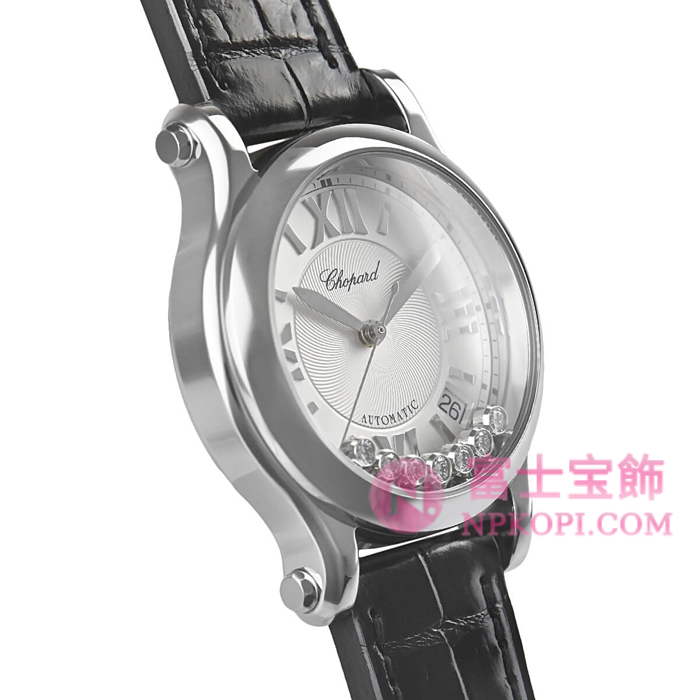 ショパール自動巻き時計ハッピースポーツ36mm オートマティック 278559-3001