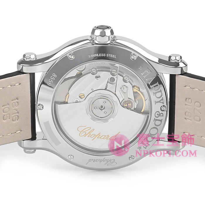 ショパール自動巻き時計ハッピースポーツ36mm オートマティック 278559-3001