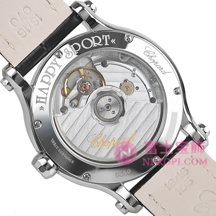 ショパール自動巻き時計ハッピースポーツ36mm オートマティック 278559-3001