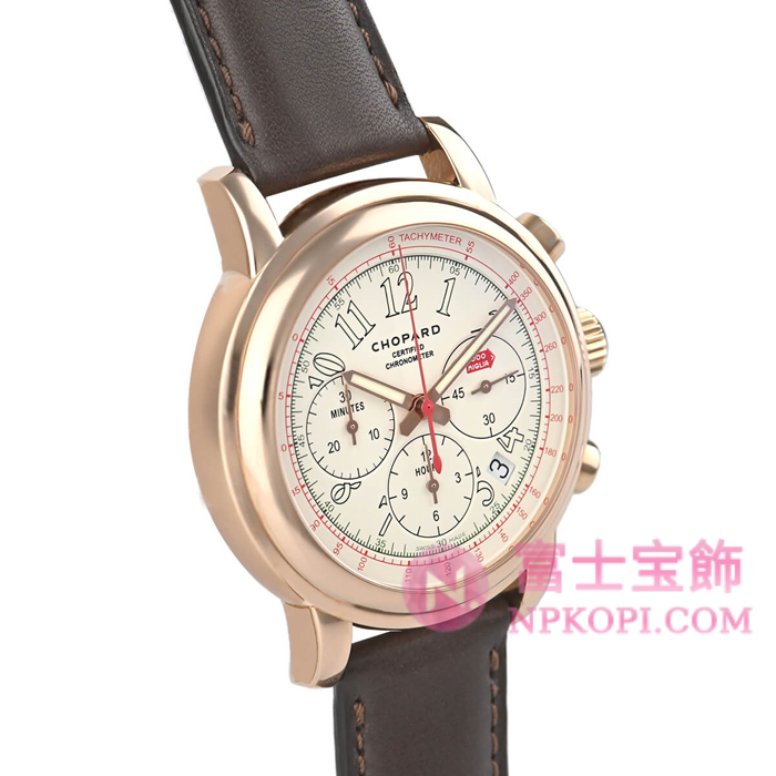 ショパール自動巻き時計ミッレ ミリア クロノグラフ 限定250本 161274-5006