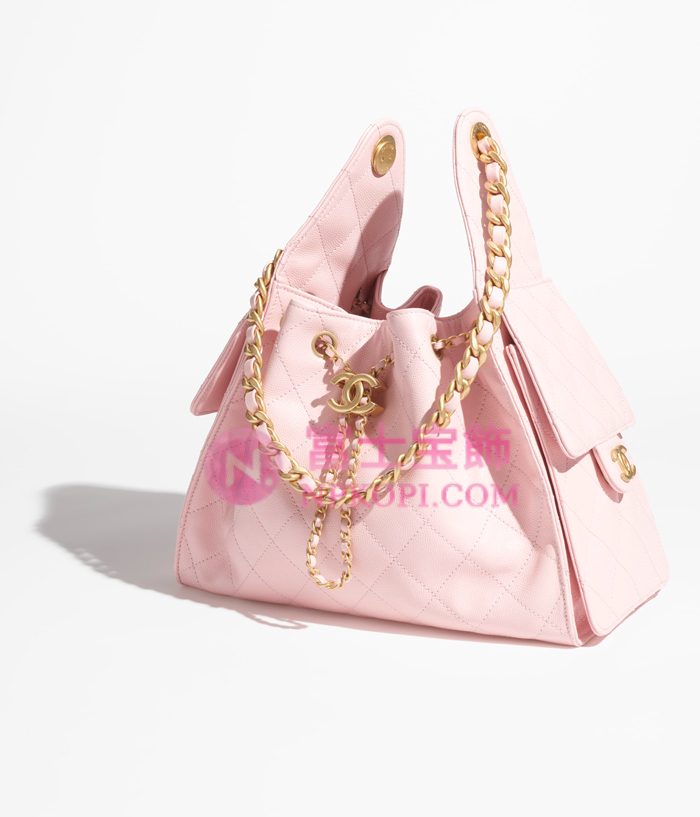 シャネルスーパーコピー後払い2025年春夏CHANEL 25 スモール ハンドバッググレインド カーフスキン ピンクAS5293-B20304-NAGEO