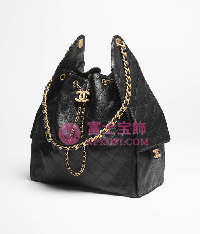 シャネルスーパーコピー後払い2025年春夏CHANEL 25 ミディアム ハンドバッググレインド カーフスキンブラックAS5311-B20304-94305